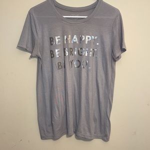 🤩”Be Happy Be Bright Be You” t-shirt - sz. M